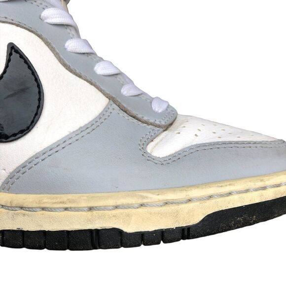 Rare 2013 Nike Dunk Sky High 'Shadow' Wolf Grey Size 7 - Picture 10 of 16